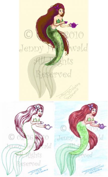 Mermaid Tea by Jenny Heidewald