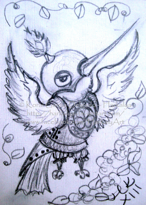 Sir Hummingbird by Harkalya Reveur