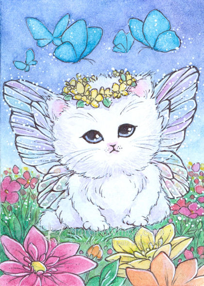 Kitten Fairy by Mitzi Sato-Wiuff