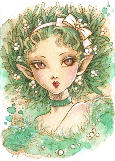 Mistletoe Fairy by Mitzi Sato-Wiuff