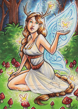 Celtic Fairy by Amy Anderson