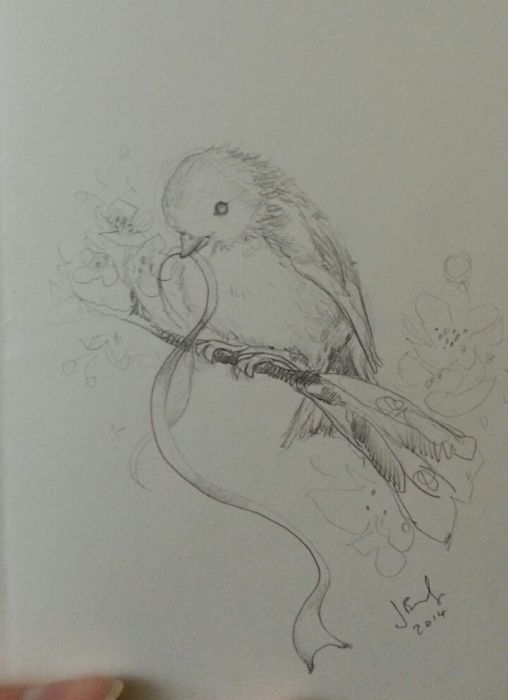 Birthday Bird by Joanna Bromley