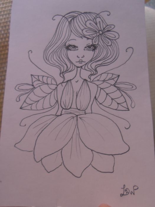 spring fairy by leanne wilson