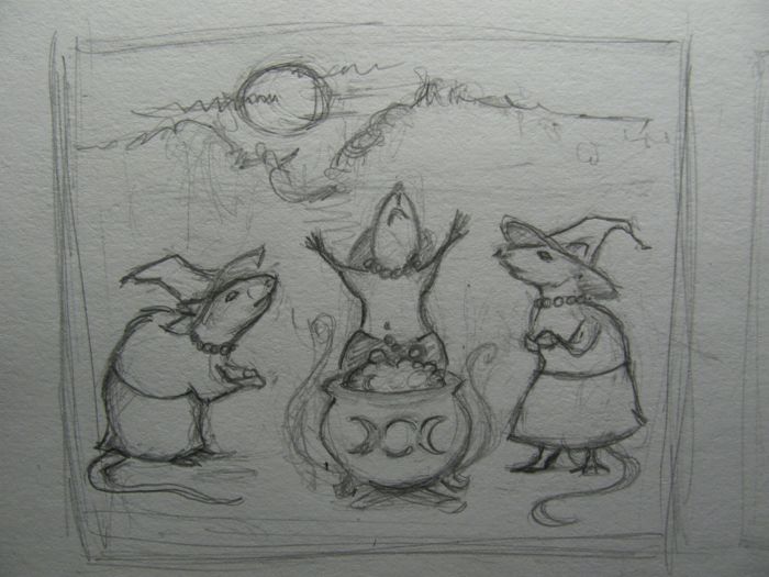 Tri of Rat Witches by Connie Faye