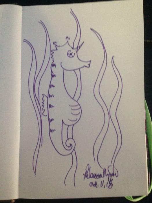 Sea unicorn  by Rebecca Nipper