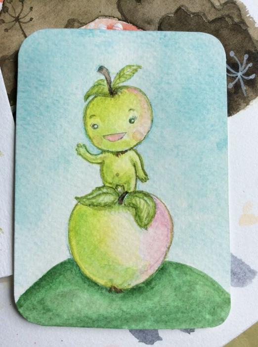Apple tree spirit by Natta