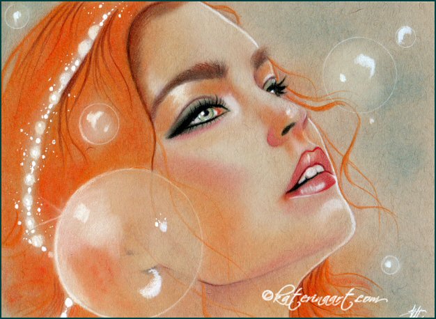 Ariel the Mermaid by katerina Koukiotis