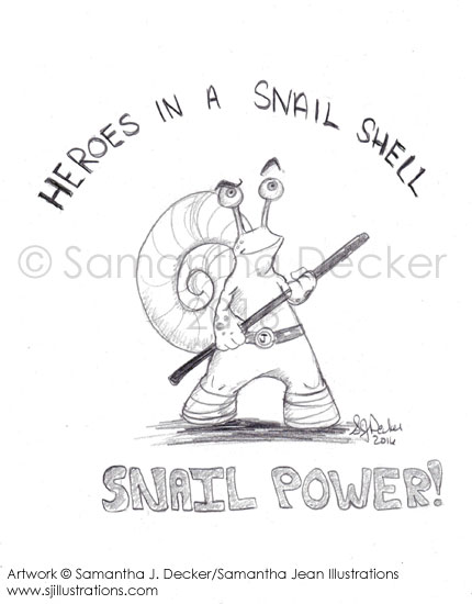 Heroes in a Snail Shell: SNAIL POWER! by Samantha J. Lewis