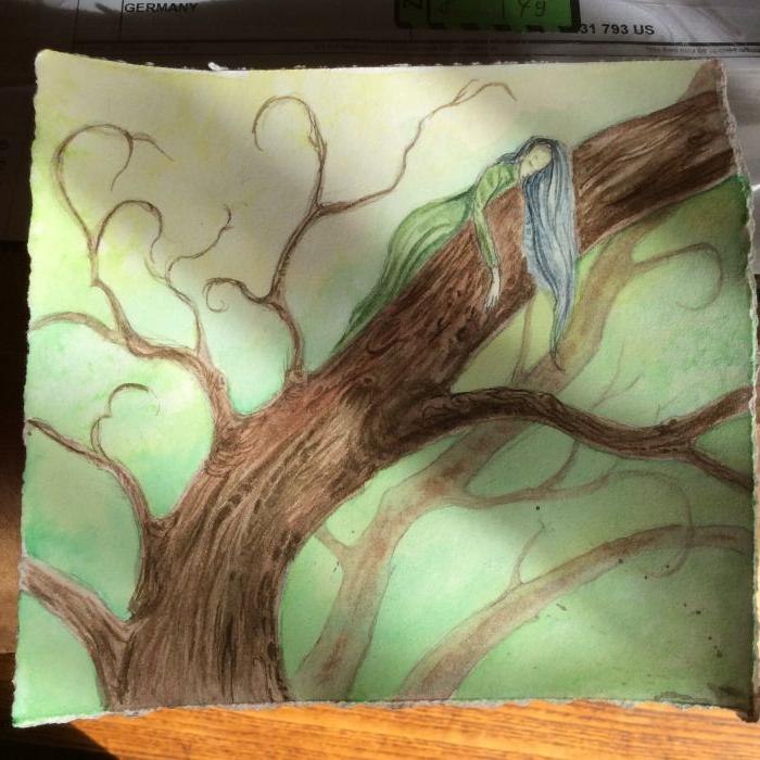 Oak dryad by Natta