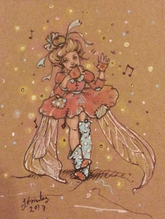 80's Dancing Fairy by Joanna Bromley
