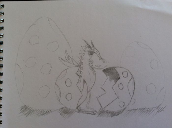 Littlest Dragon by Jools62