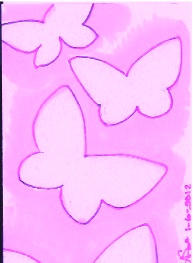 Flight of the Butterflies ACEO by Miss Ava