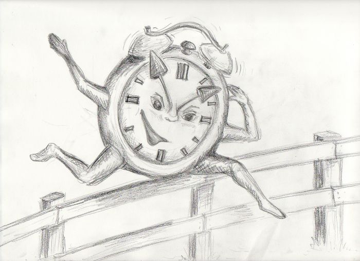 Time moves by Jen Knutson