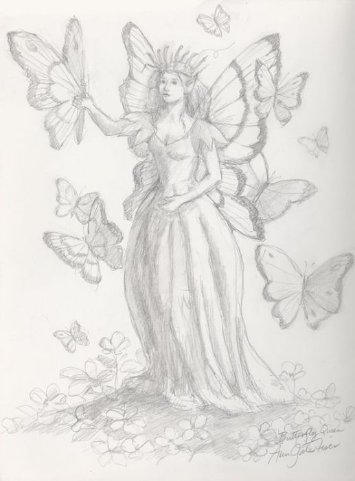 Butterfly Queen by Ann Fiser