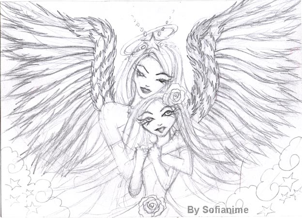 Guardian angel Alexxia and me by Elisa Chong