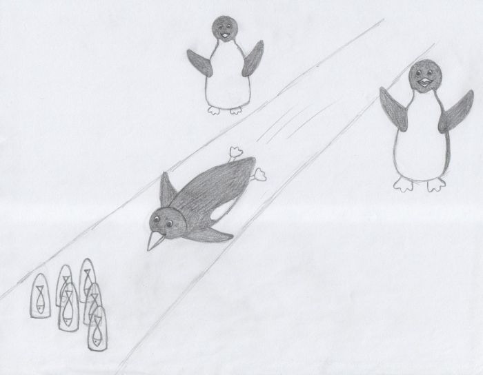 Penguin bowling by WildOak