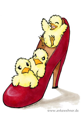 High Heel Chicks by Anke Wehner