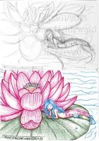 Relaxing on a Flower
