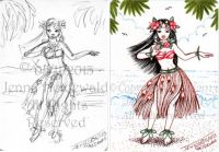 Hula Skirt of Stars