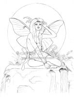 Luna Moth Fairy