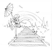 Parasol Girl
