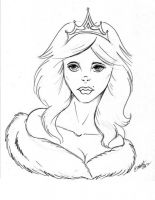 She wears a Diamond Tiara