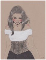 Spiderweb corset