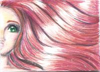 Flowing Red Hair