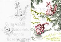 Numbat and Quoll Christmas