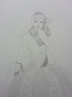 Christmas Pin-up