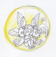 Angel in a Bubble