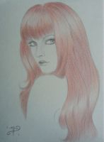 Flowing Red Hair