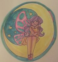 Fairy in the Moon