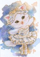 Ballerina Kitten - Swan Lake