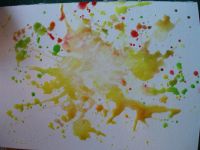 Splash of color