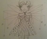 star and glitter fairy