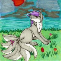 spring kitsune