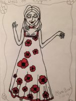 Red Poppy Dress