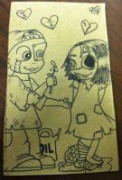 Robot and Zombie: A Love Story