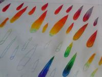 Colorful Raindrops