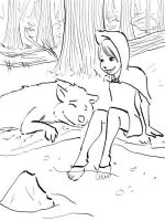 Red Riding Hood and Wolfy Friend
