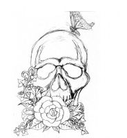 Skulls and Butterflies