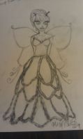 fairys butterfly dress