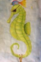 Piratey seahorse