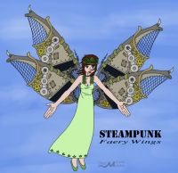 Steampunk Faery Wings
