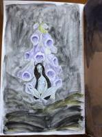 Dark foxglove fairy