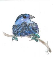 Up In Blue
