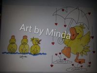 Chucky the Duck-Splashing in the Rain