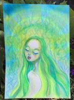 Green hair
