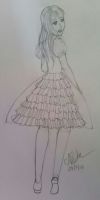 Bustle Dress